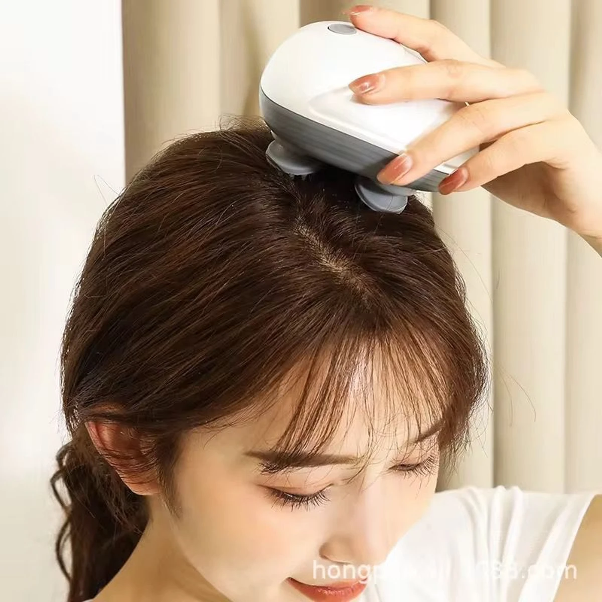 Multi Function Rechargeable Mini Head Massager