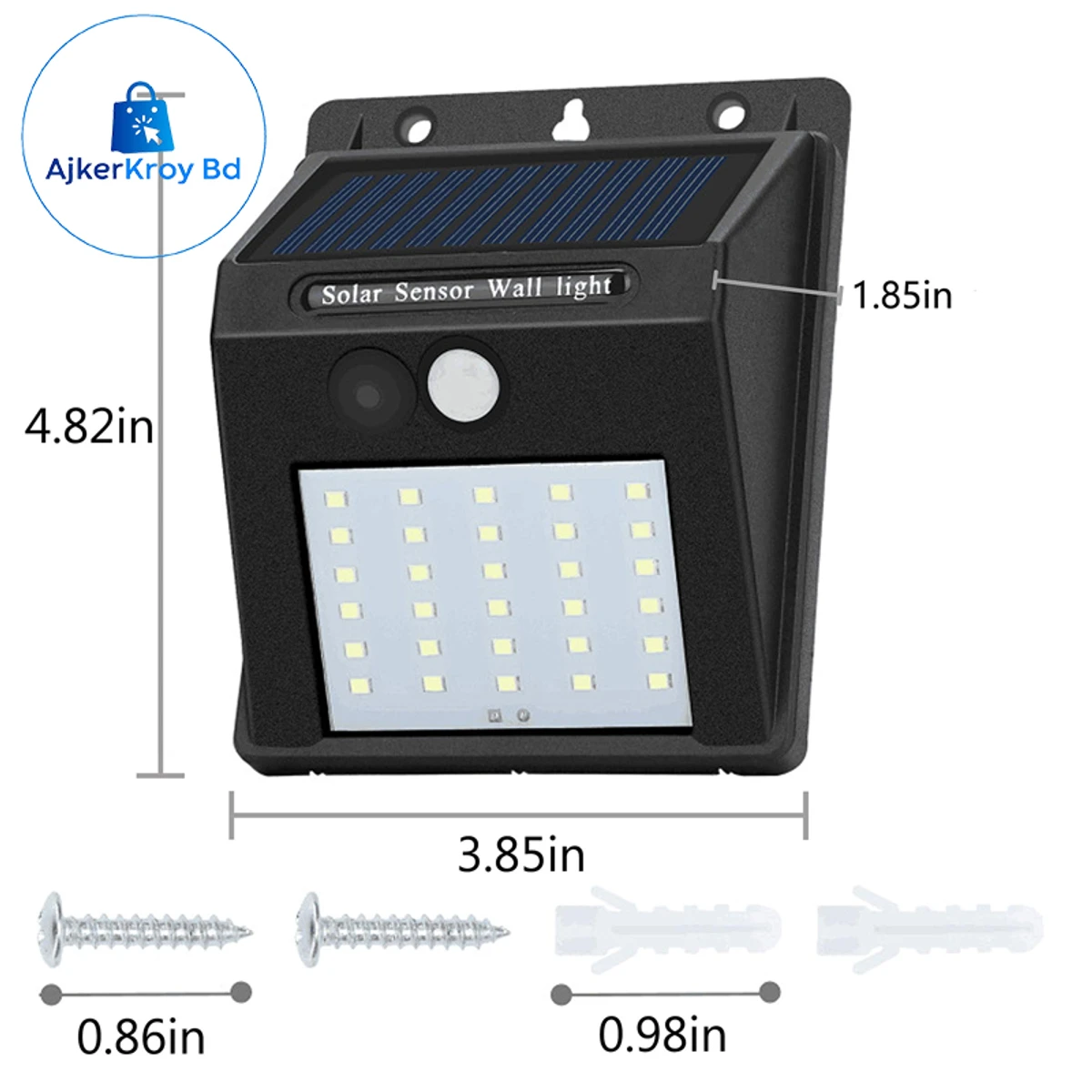 Solar Mirror Sensor Light (6Pcs)