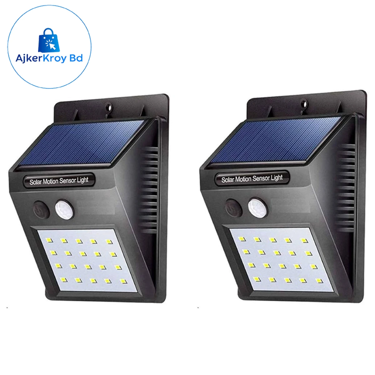Solar Mirror Sensor Light (2Pcs)